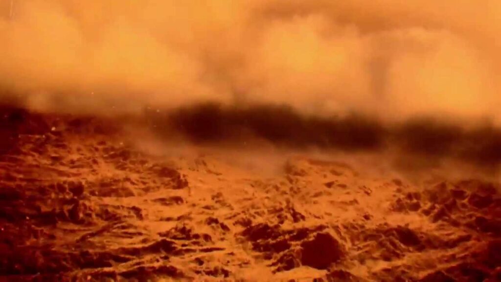 Пылевые бури на Марсе