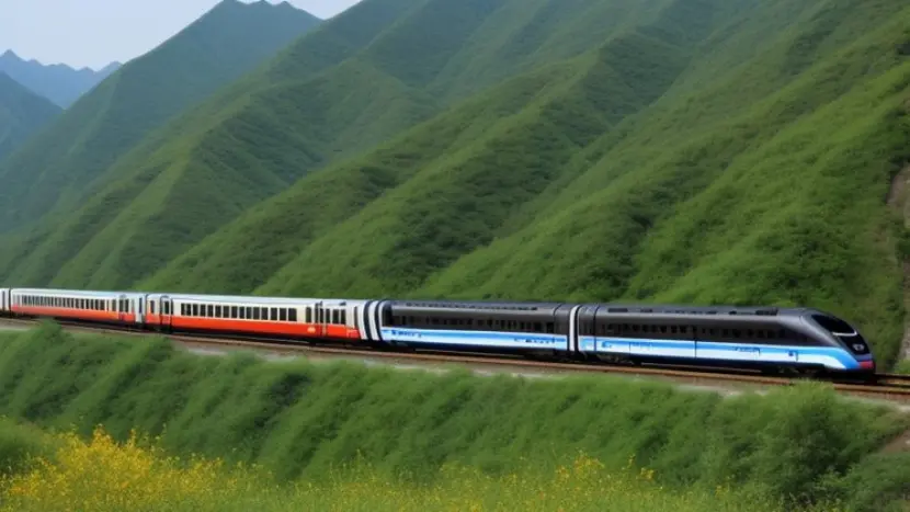 Железная дорога и высокоскоростной поезд в Китае